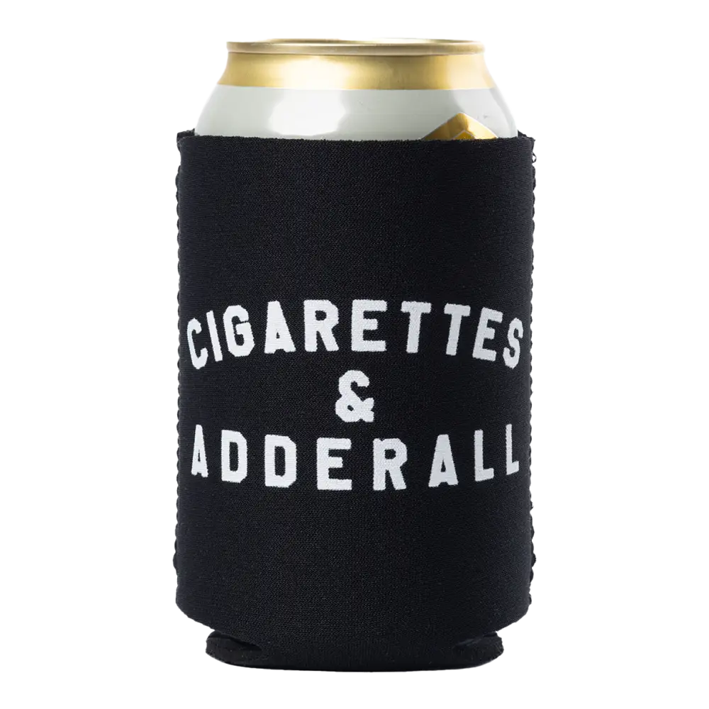 flatland cavalry cigarettes and adderall shirt 2023 C & A Black Koozie – Flatland Cavalry