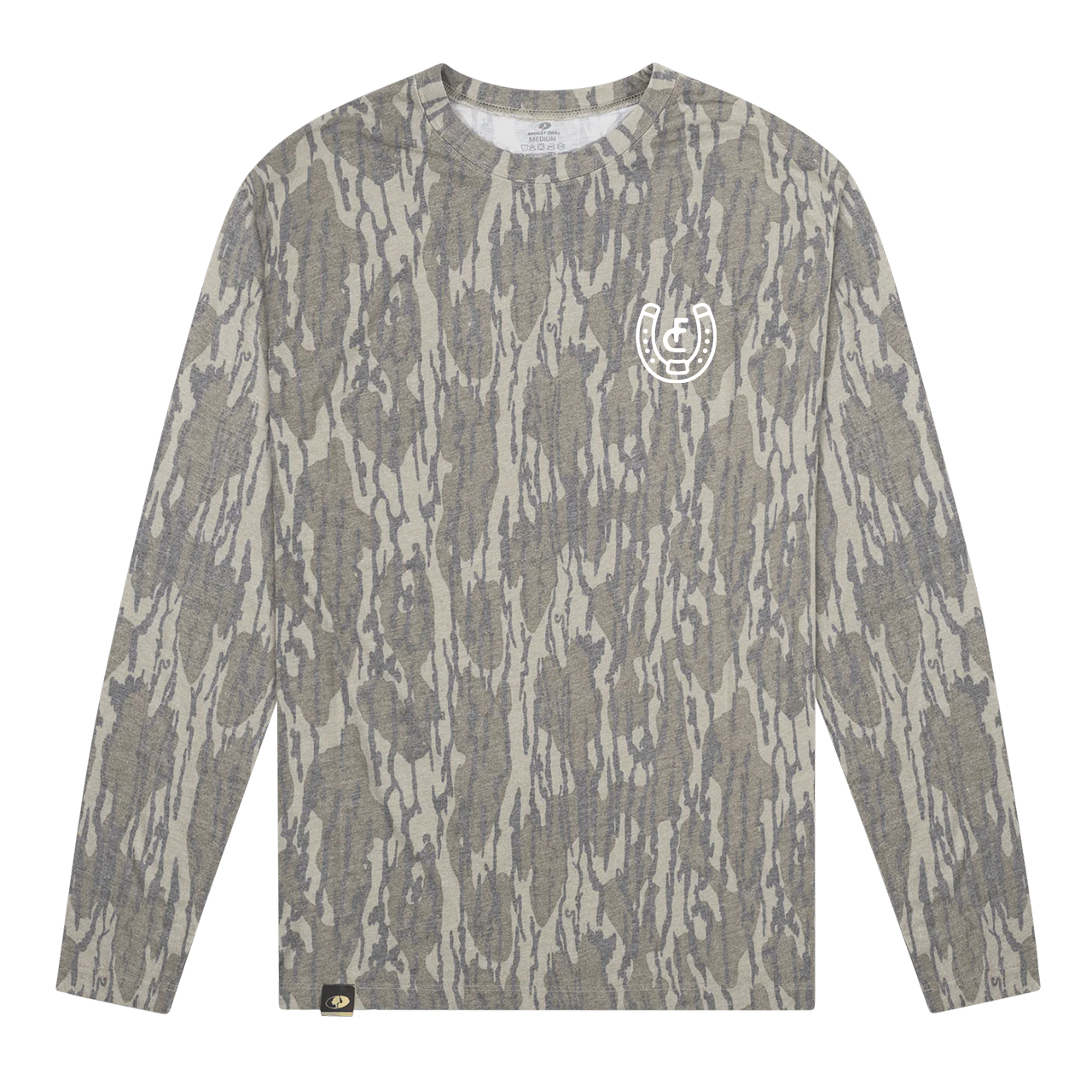 Mossy Oak Logo Long Sleeve Tee