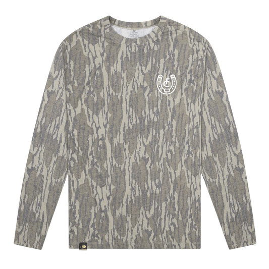 Mossy Oak Logo Long Sleeve Tee