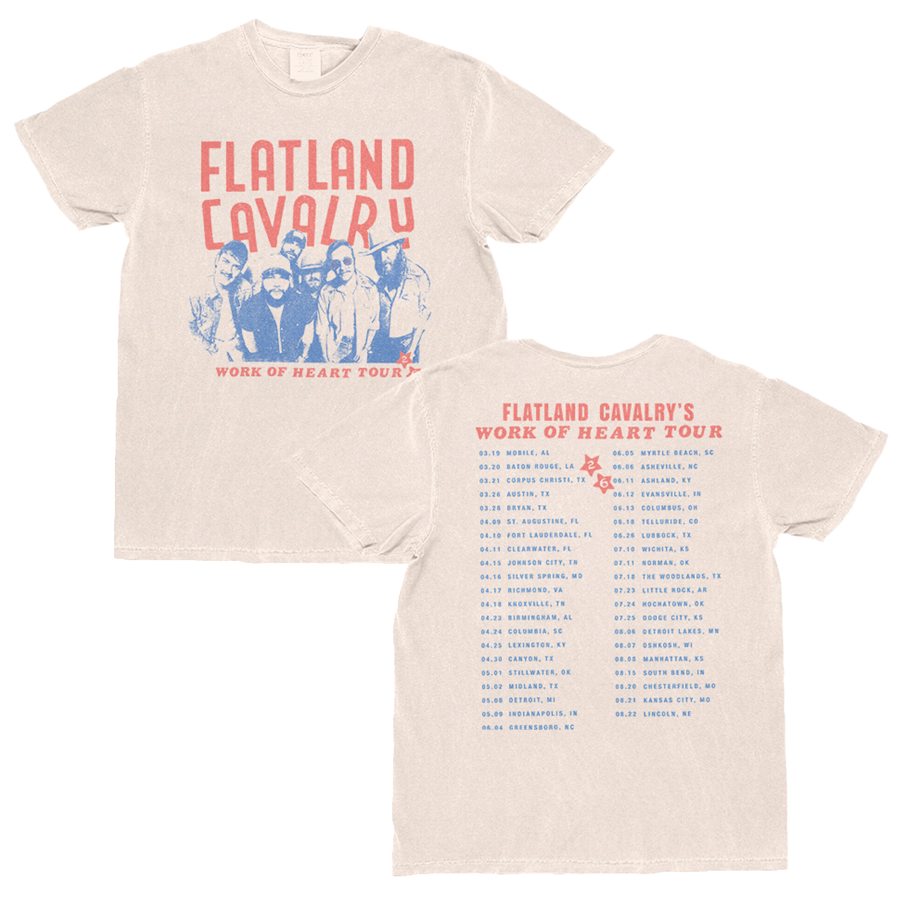 Work of Heart Tour Tee